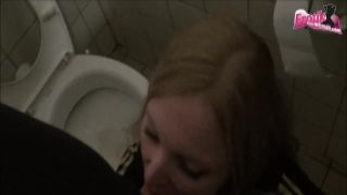 Cum addicted blond slim nympho Vanda gets busy with sucking pricks (MMF)