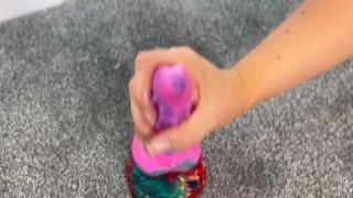 Rubbing penis with soles &amp; & toes (pov footjob outdoors)