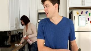 Yummy brunette Kylie Martin is fucked by warm blooded man in warm POV clip