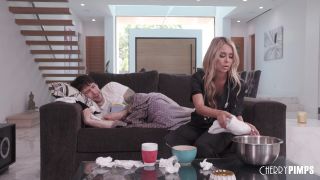 Dirty bandaged slut Skylar Price gets connected to chair